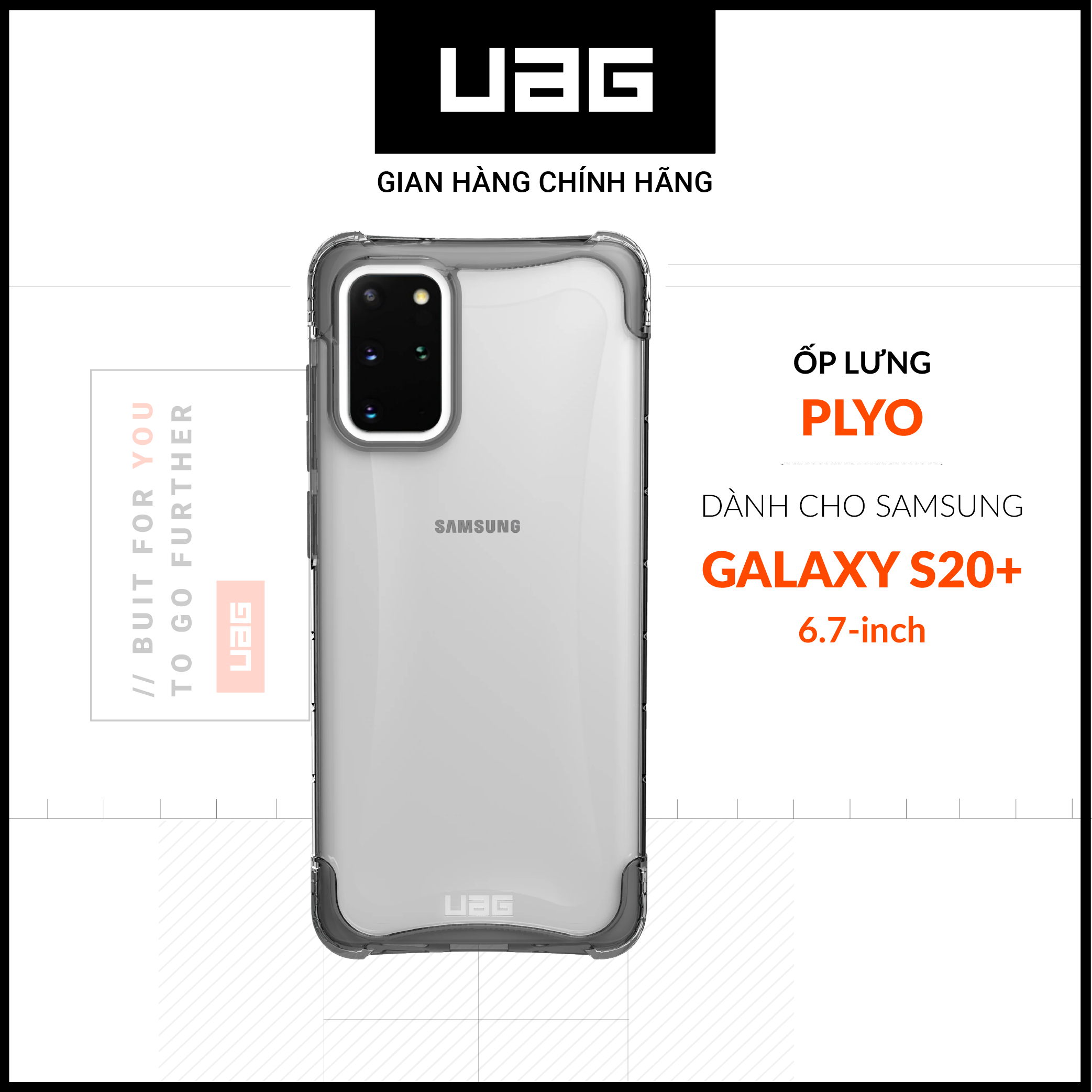 Ốp lưng UAG Plyo cho Samsung Galaxy S20 Plus