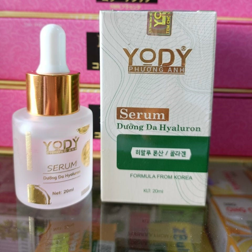 Serum dưỡng trắng da phục hồi collagen yody white phương anh