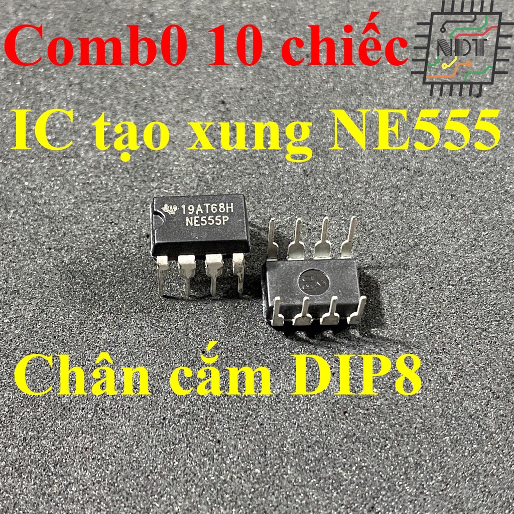 Combo 10 chiếc ic tạo xung ne555