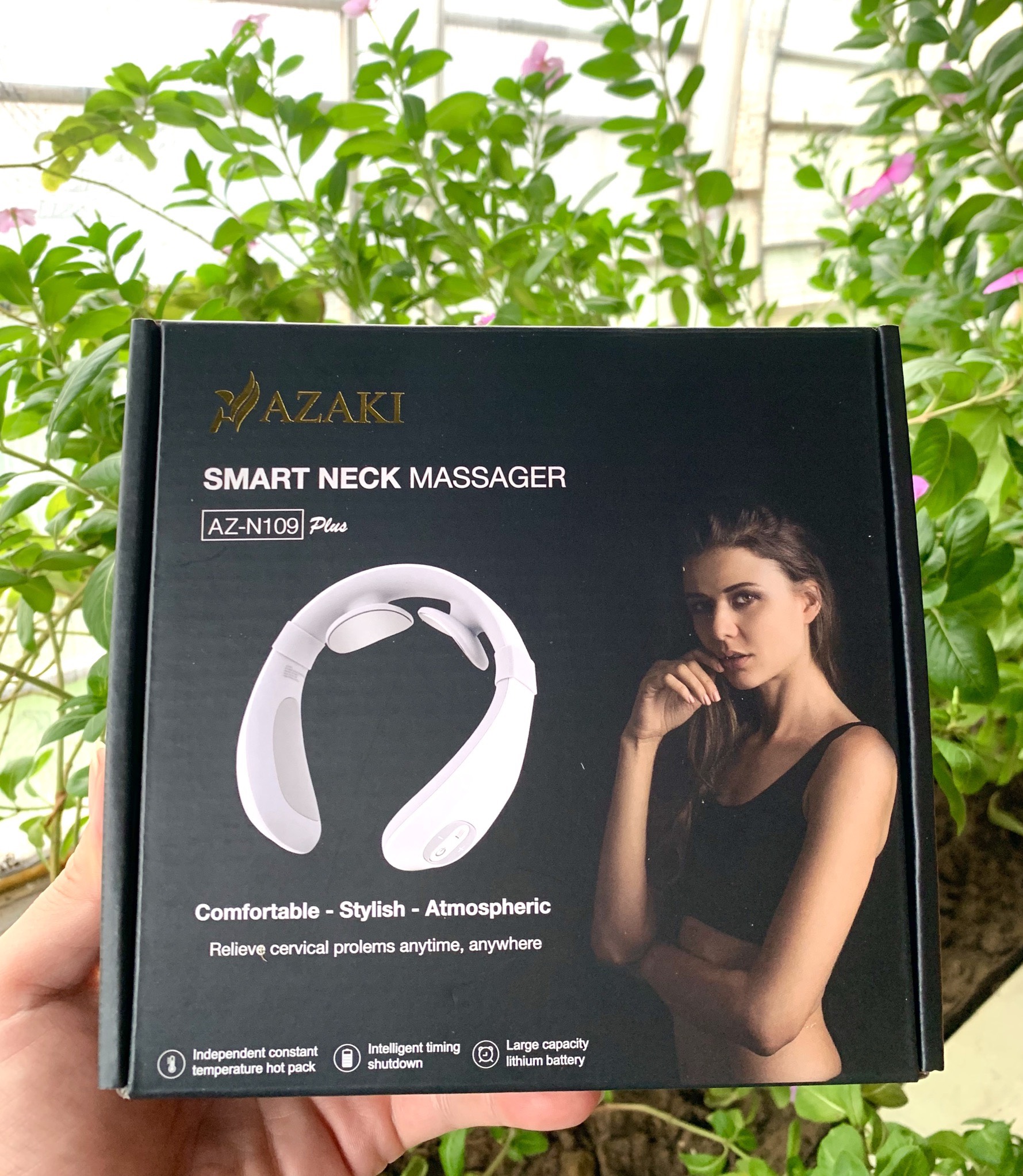 Máy massage cổ Azaki AZ N109 Plus - Bảo hành 12 tháng
