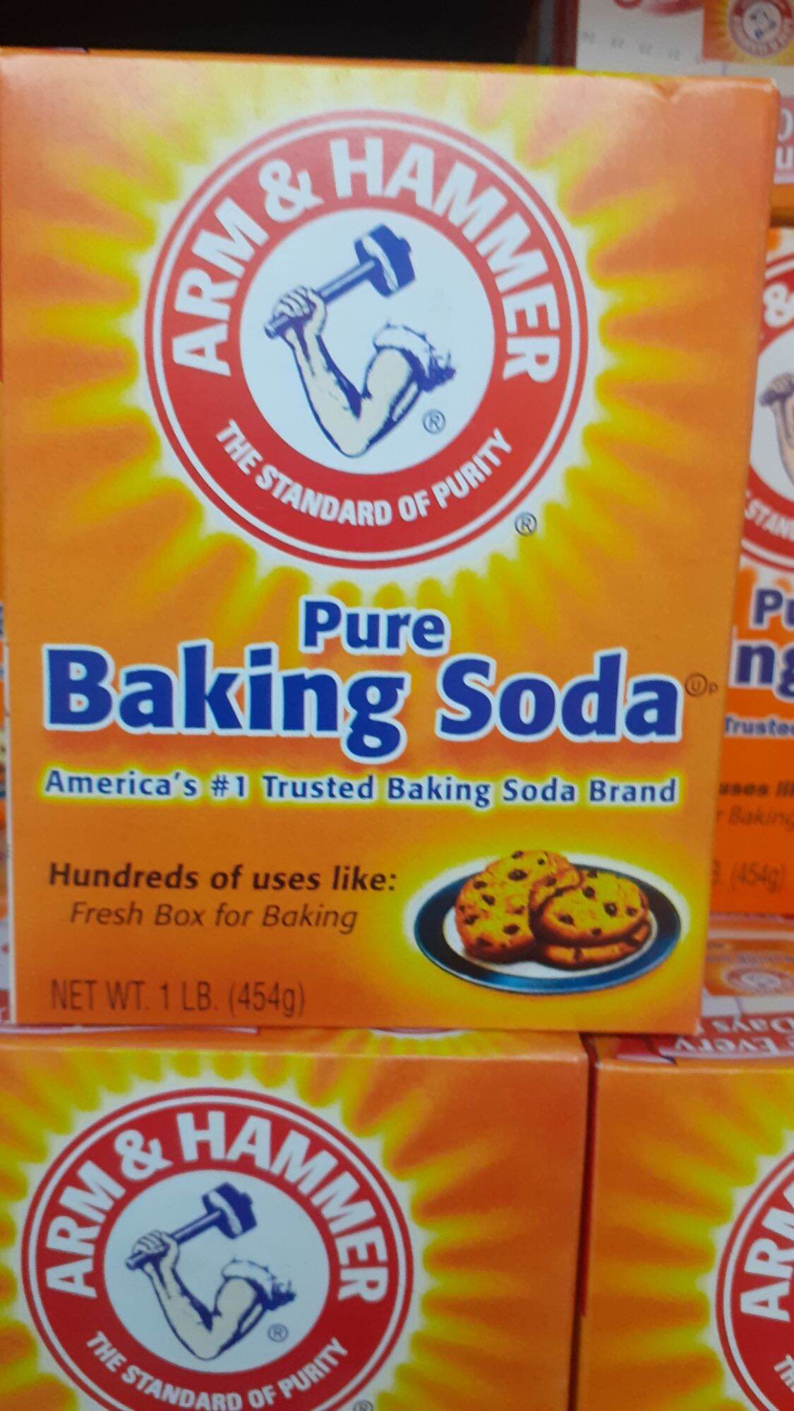 Muối nở _ Banking Soda 454g Bột tạo nổi dùng trong làm bánh.. - đồ ăn vặt