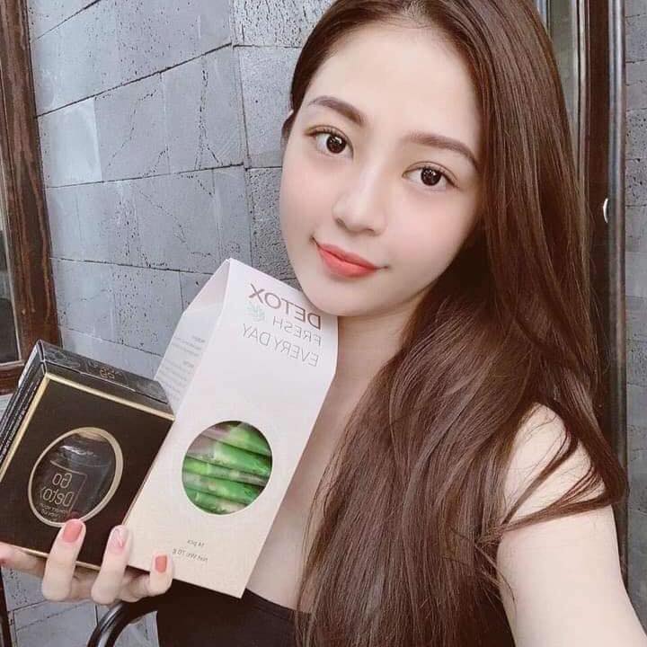 Combo Go Detox Chính Hảng Tặng Kèm Thước Dây