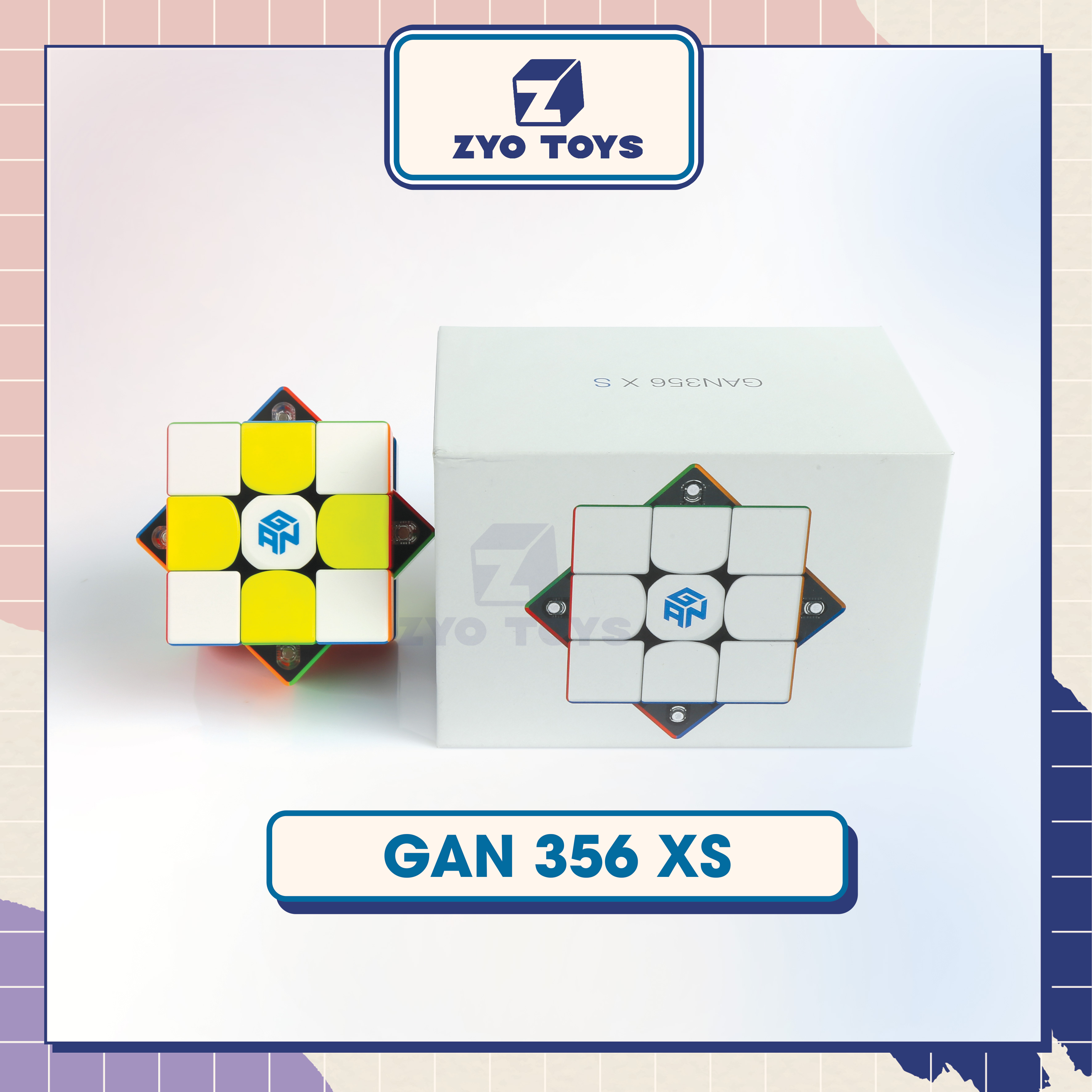 3x3 gan 356 Xs Lite stickerless magnetic cube-gan 356 Xs Lite 3x3 magnet