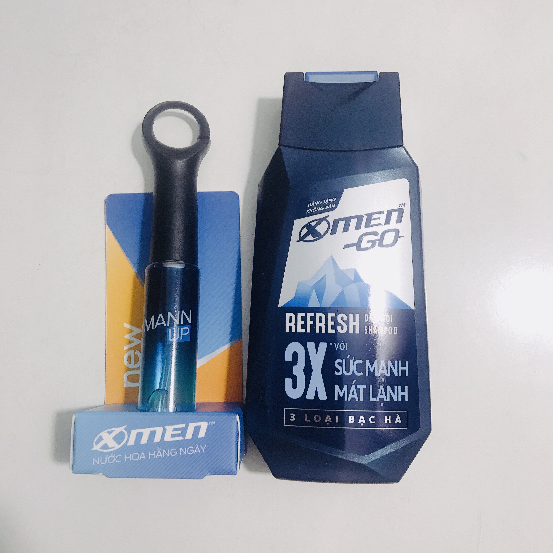 [HCM]Combo 2 chai dành cho nam - Tặng 5 gói dầu gội clear : 1chai nước hoa xmen 22ml + 1chai dầu gội xmen go 150g
