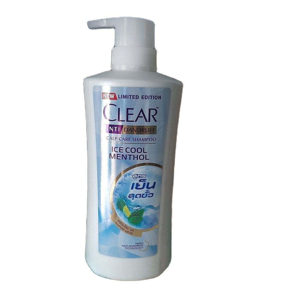 Dầu gội Clear thái lan bạc hà 400ml mát lạnh sạch gàu