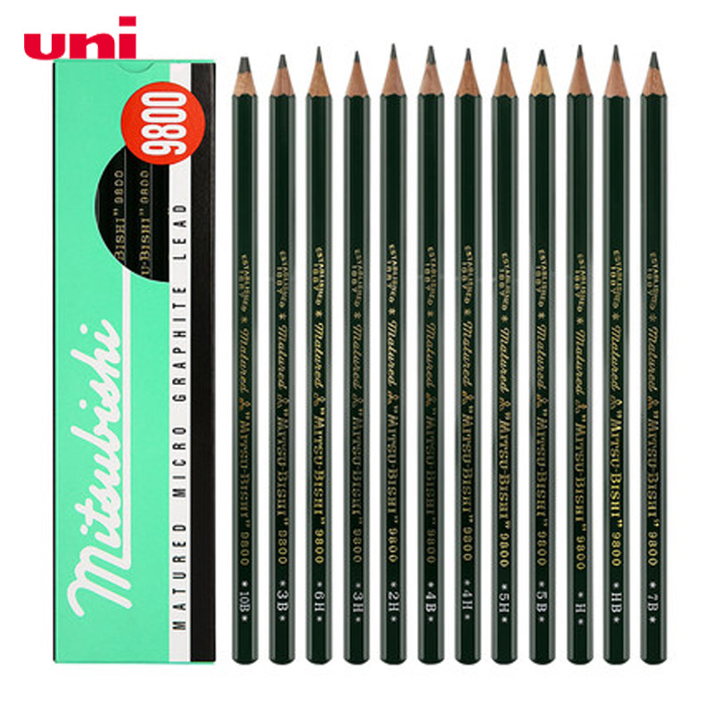 Bút chì phát thảo uni mitsubishi 9800