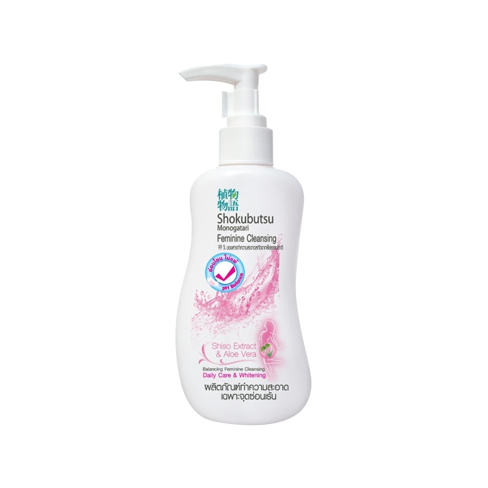 Dung dịch vệ sinh phụ nữ shokubutsu daily care & whitening