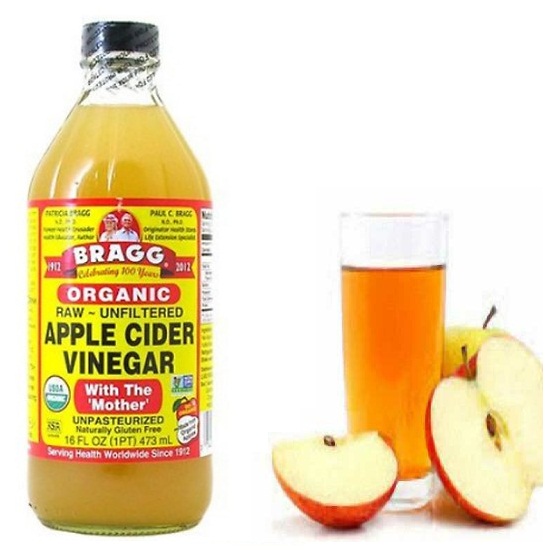 Giấm táo hữu cơ Bragg 946ml