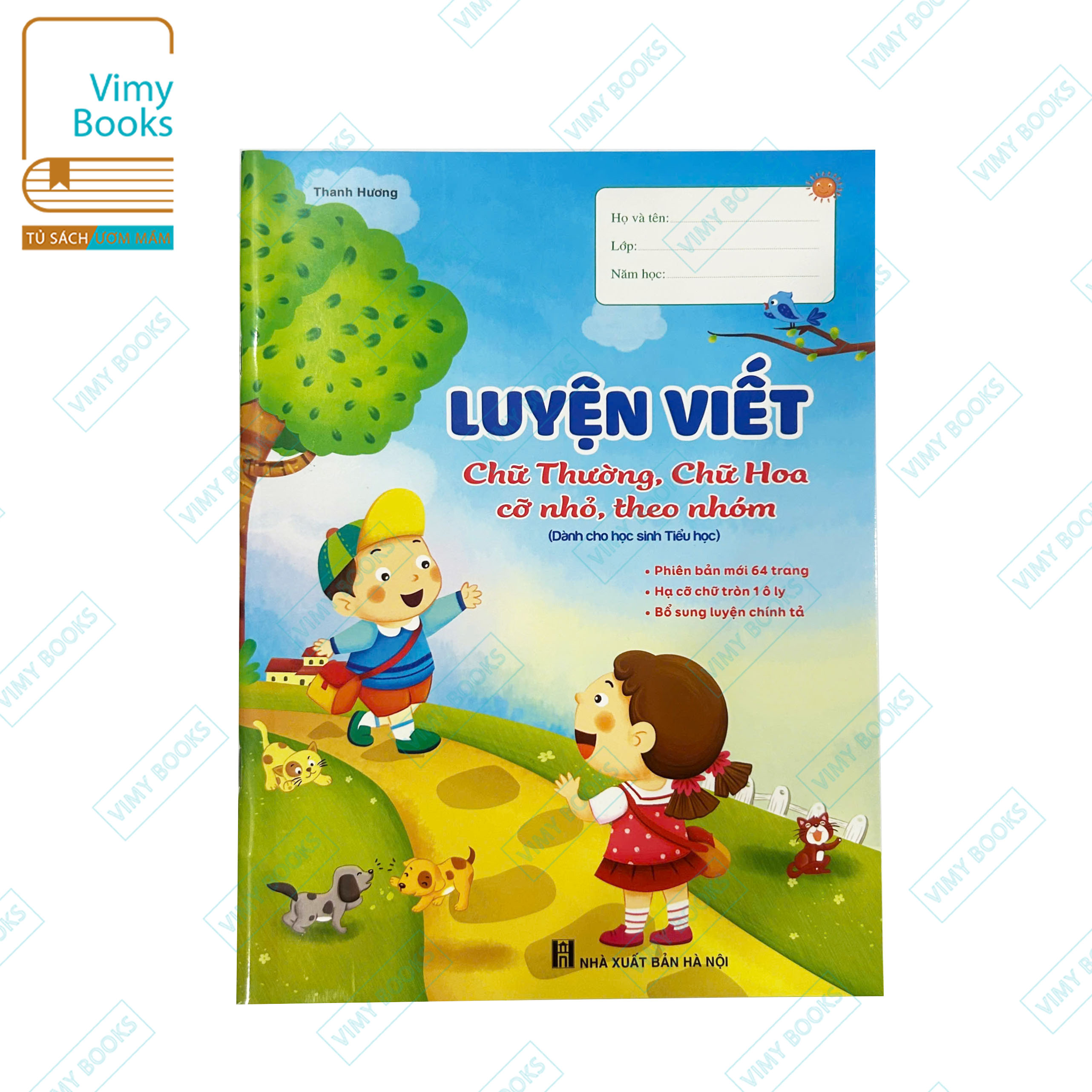 Sách - Luyện Viết Chữ Thường Chữ Hoa Cỡ Nhỏ Theo Nhóm - Dành Cho Học Sinh Tiểu Học - Phiên Bản Mới