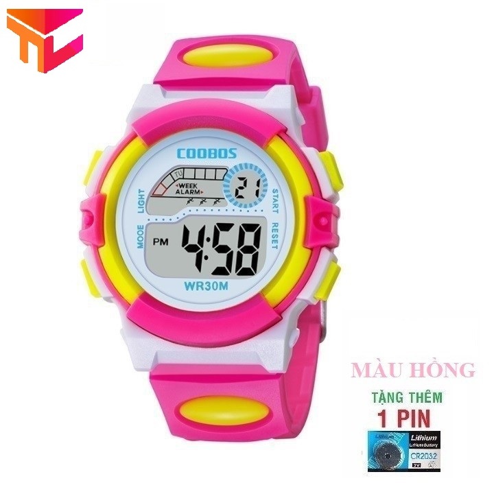 Đồng hồ bé gái - Tặng pin - Hình Thật