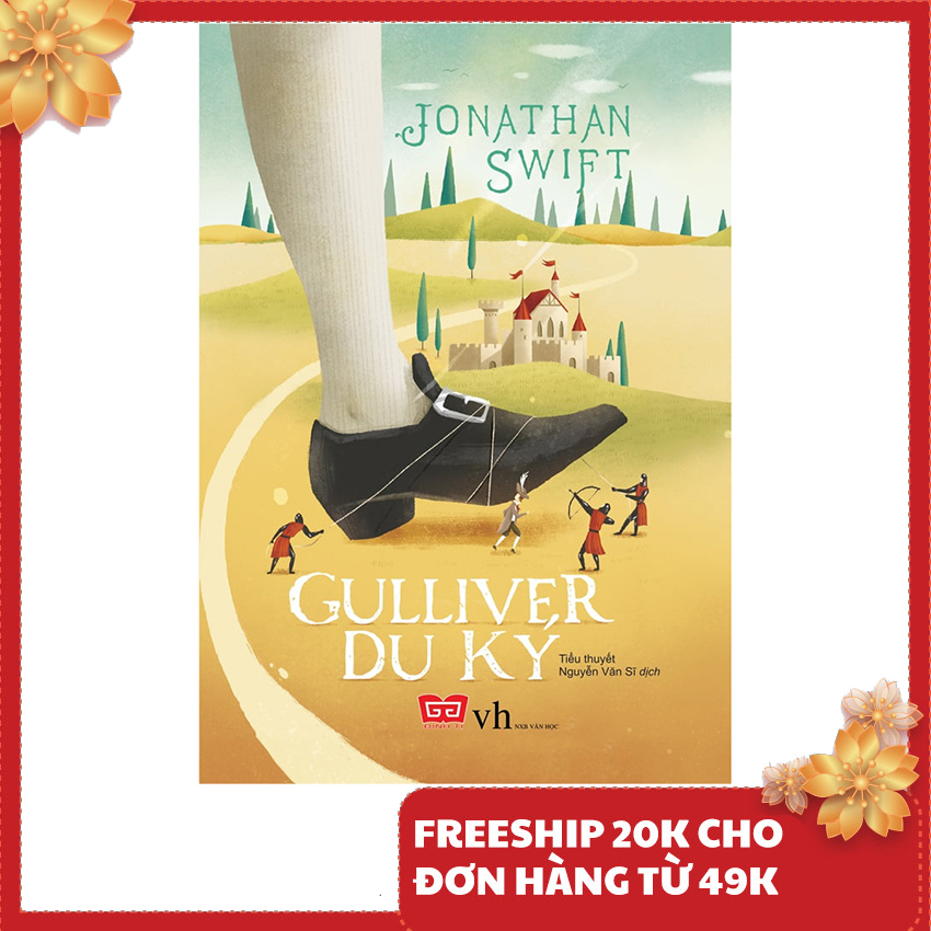 Sách - Gulliver du ký - Tác giả Jonathan Swift