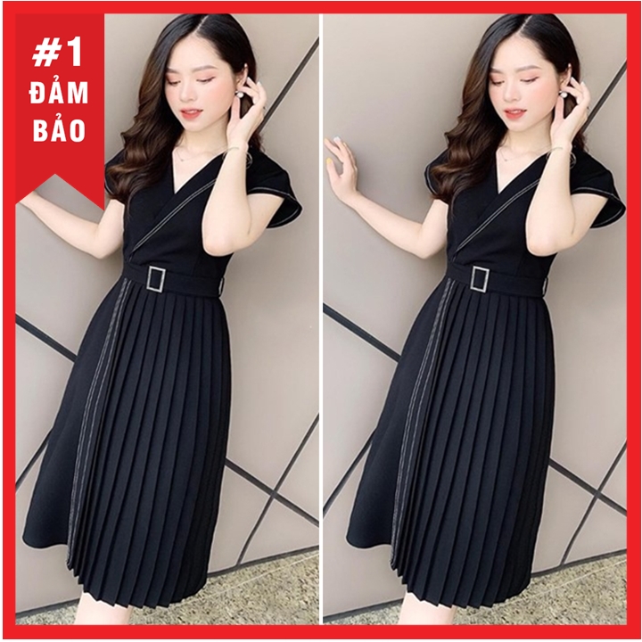 Đầm thiết kế kèm thắt lưng d3