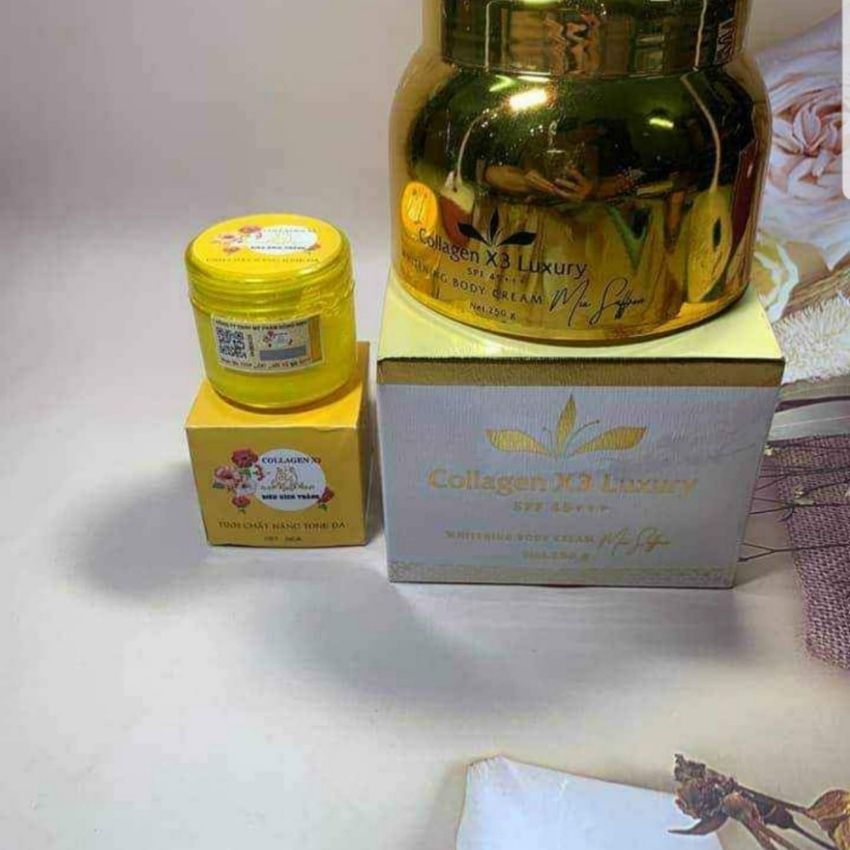 [CHÍNH HÃNG+QUÀ TẶNG 25K]Kem Body Luxury X3+Kích Trắng X3 Chính Hãng Mỹ Phẩm Đông Anh BUHA BH01 Dưỡng Trắng Da Bật Tone,Chất Kem Mịn Thấm Nhanh,Không Gây Bết Rít ,Không Lộ Vân Kem ,Mùi Thơm Dịu Nhẹ,Tặng Mặt Nạ 25K.