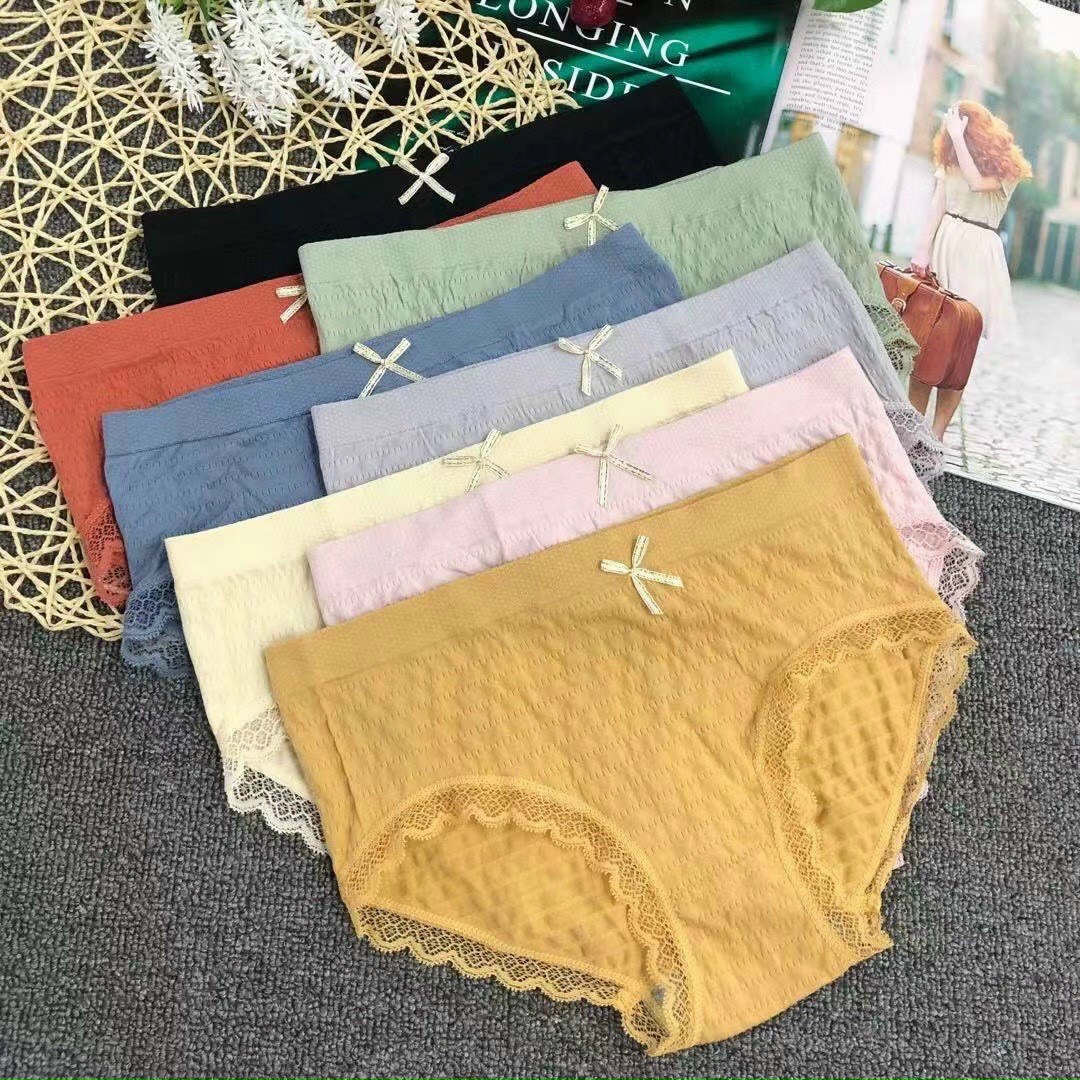 Combo 5 quần lót cotton kháng khuẩn, co giãn 4 chiều