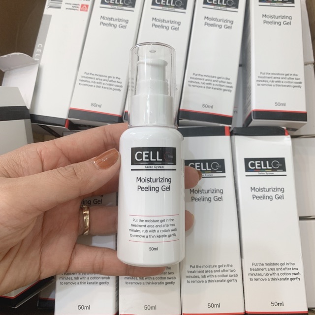 Tẩy da chết môi cello tẩy tế bào chết mày môi cello Hàn Quốc