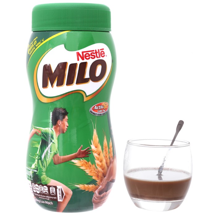 Thức uống lúa mạch bột Milo hũ nguyên chất 400g