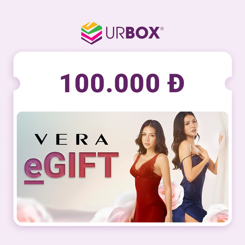 [Vera | UrBox] Evoucher Áp Dụng Tại Tất Cả Cửa Hàng Trị Giá 100,000đ
