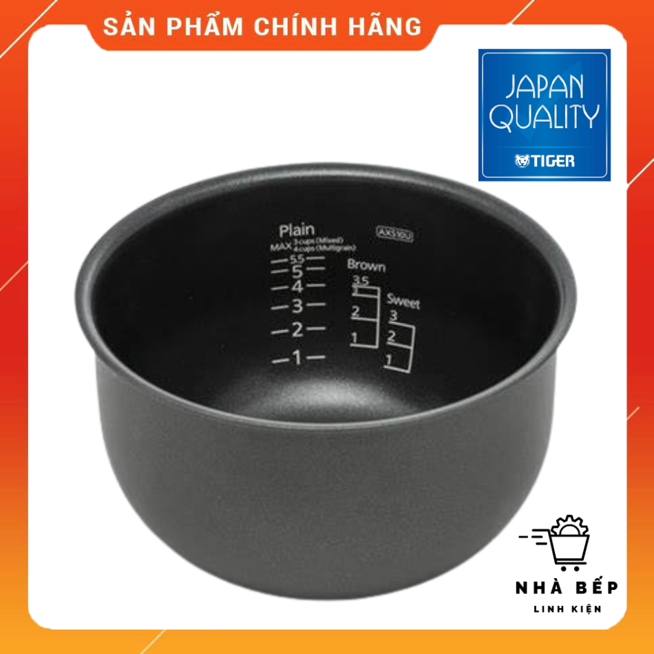 Lồng nồi cơm điện tử Tiger JAX-S10W / JAX-R10W (loại 1 lít)