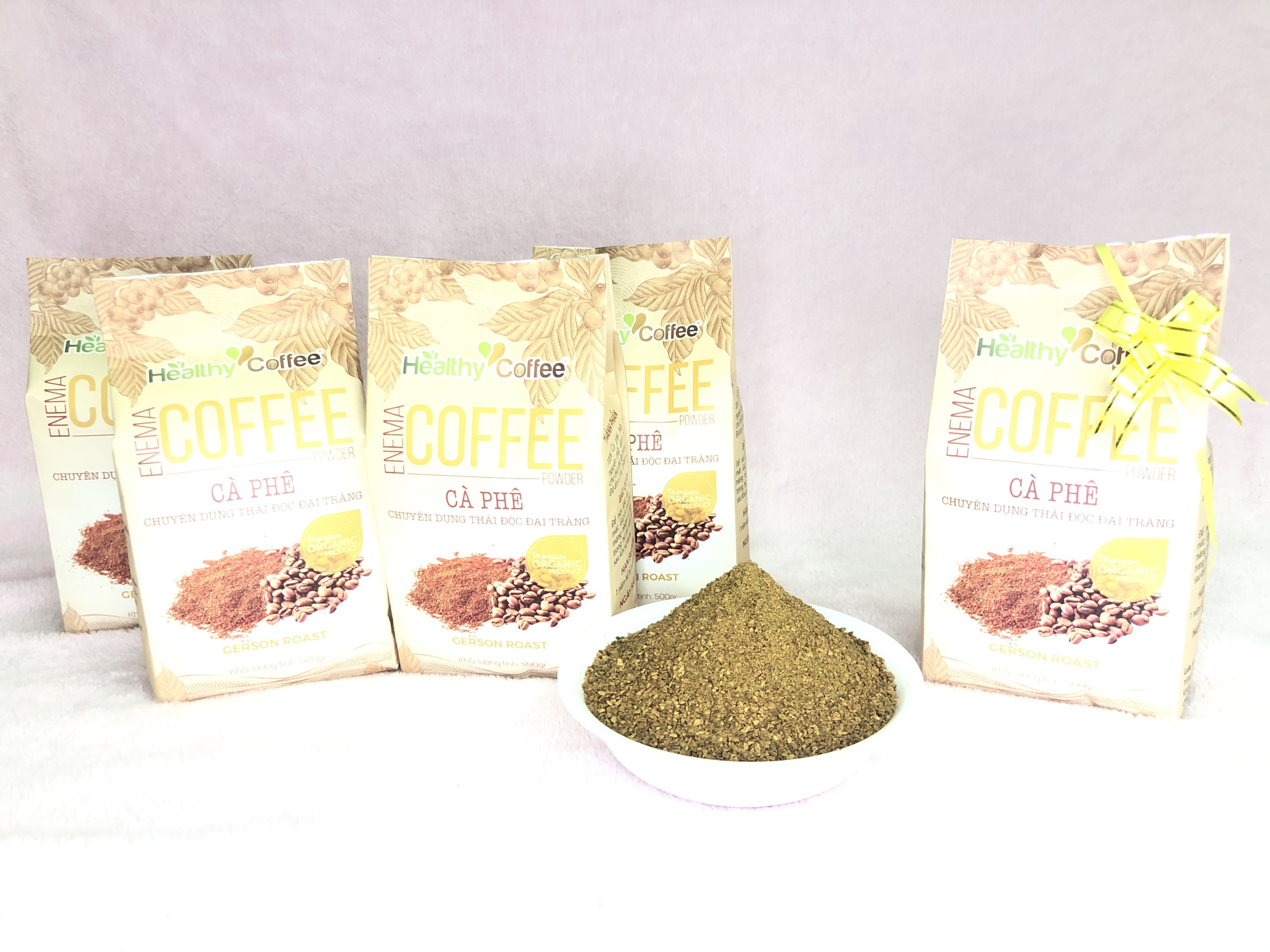 2kg cà phê hữu cơ enema coffee >> tặng thêm 500gr cà phê