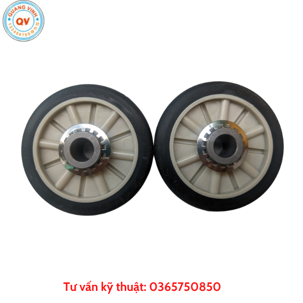 Bánh tỳ đỡ lồng máy sấy whirlpool dùng chung cho model 3lwed4705,3lwed4815