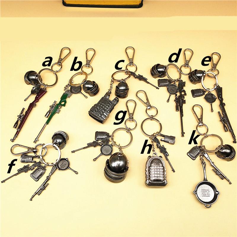 Bộ Móc Khóa PUBG Tùy Chọn Theo Bộ (AWM, K98, Mũ 3, Balo 3, Giáp, Chảo)