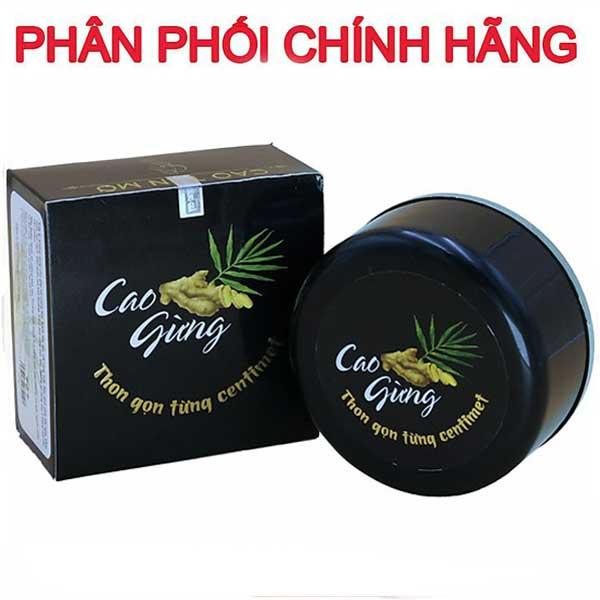 Cao gừng tan mỡ Đốt mỡ thừa An toàn hiệu quả