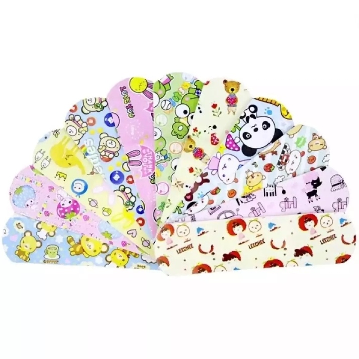 [HCM]Băng Cá Nhân Hoạt Hình Cute Set 10 Miếng