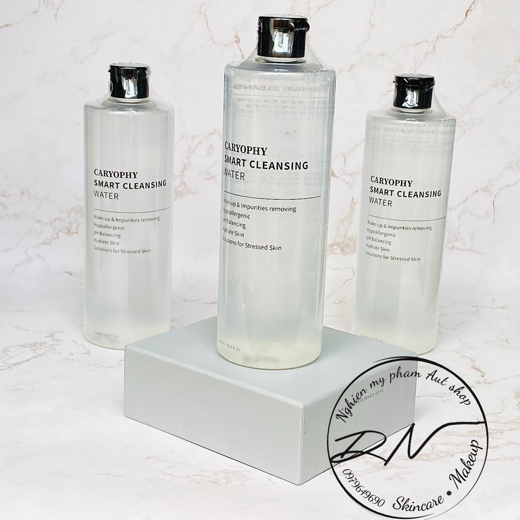 Nước tẩy trang Caryophy smart cleansing water 300ml/500ml