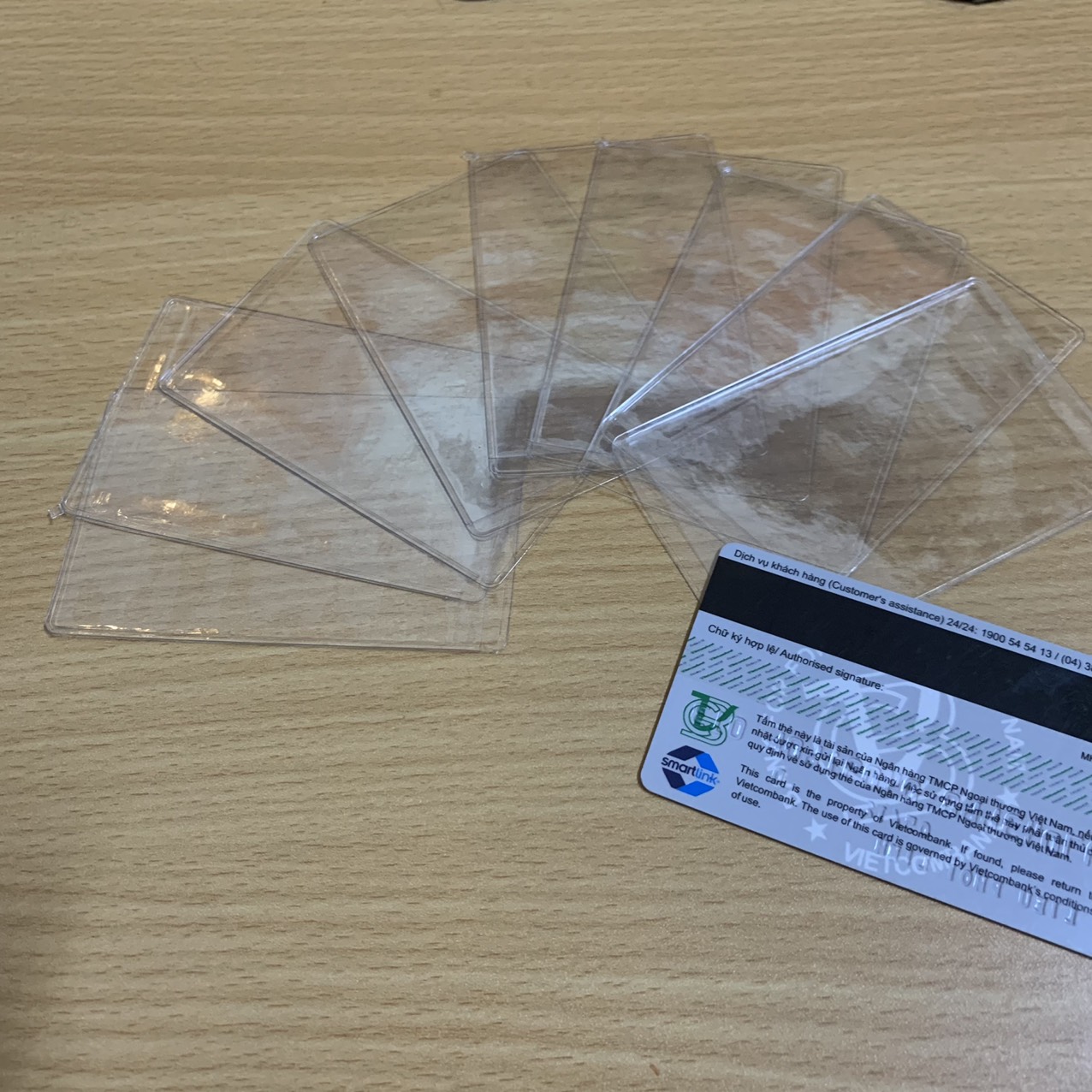 Combo 10 vỏ bọc căn cước công dân 2 mặt trong suốt ,túi đựng thẻ học sinh viên, bằng lái xe thẻ nhựa ATM, cccd, CMND