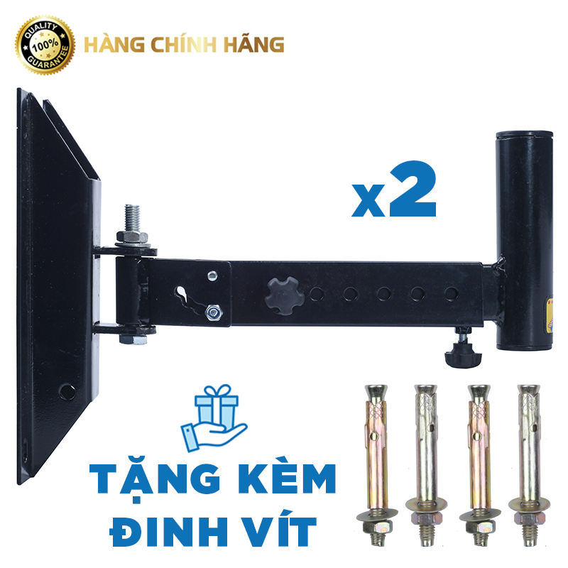 Giá loa cọc gắn tường Đăng Huấn CHÍNH HÃNG tặng kèm đinh vít