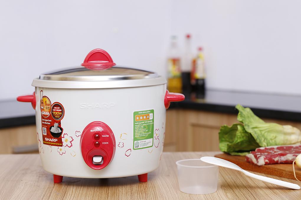 Nồi cơm điện sharp 1.1 lít ksh-d11v
