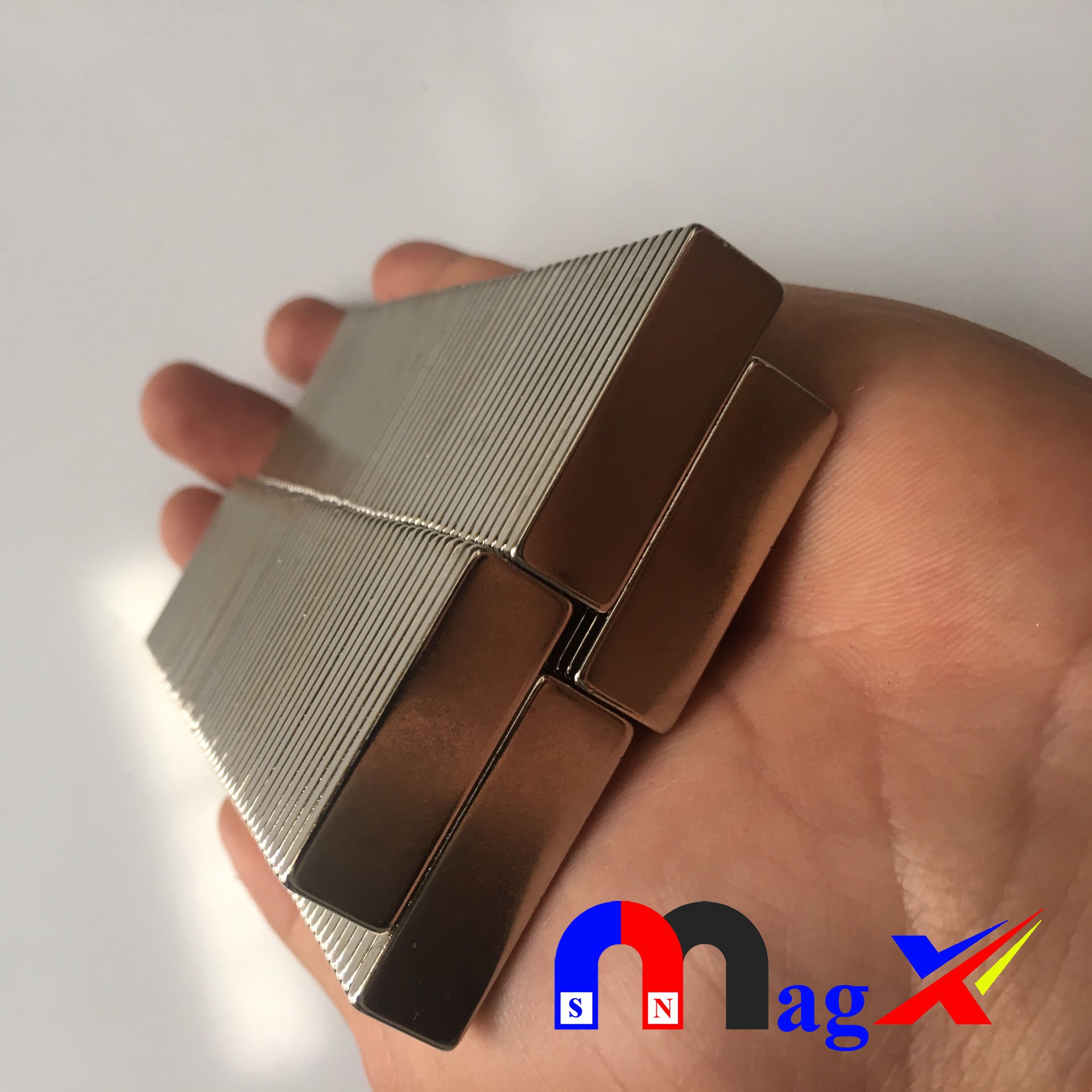 Nam châm đất hiếm siêu mạnh 30x10x2mm - mã n35 - bộ 10 viên