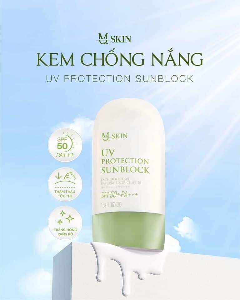 Kem chống nắng MQ Skin - Kem chống nắng MQSkin UV Protection Sunblock
