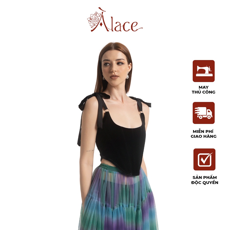 Áo corset cổ điển vintage À LACE Taylor corset gợi cảm LI0065