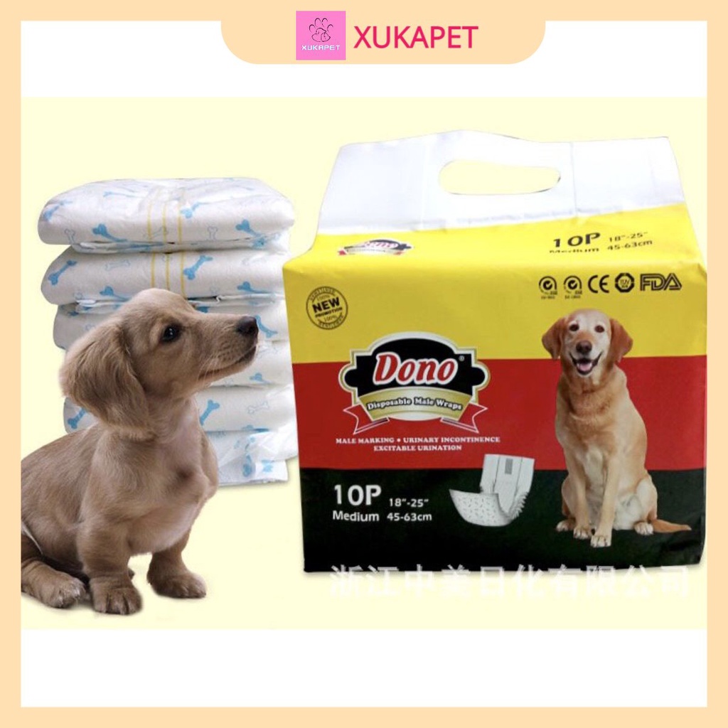 Tã bỉm vệ sinh dạng quần Dono cho thú cưng cao cấp