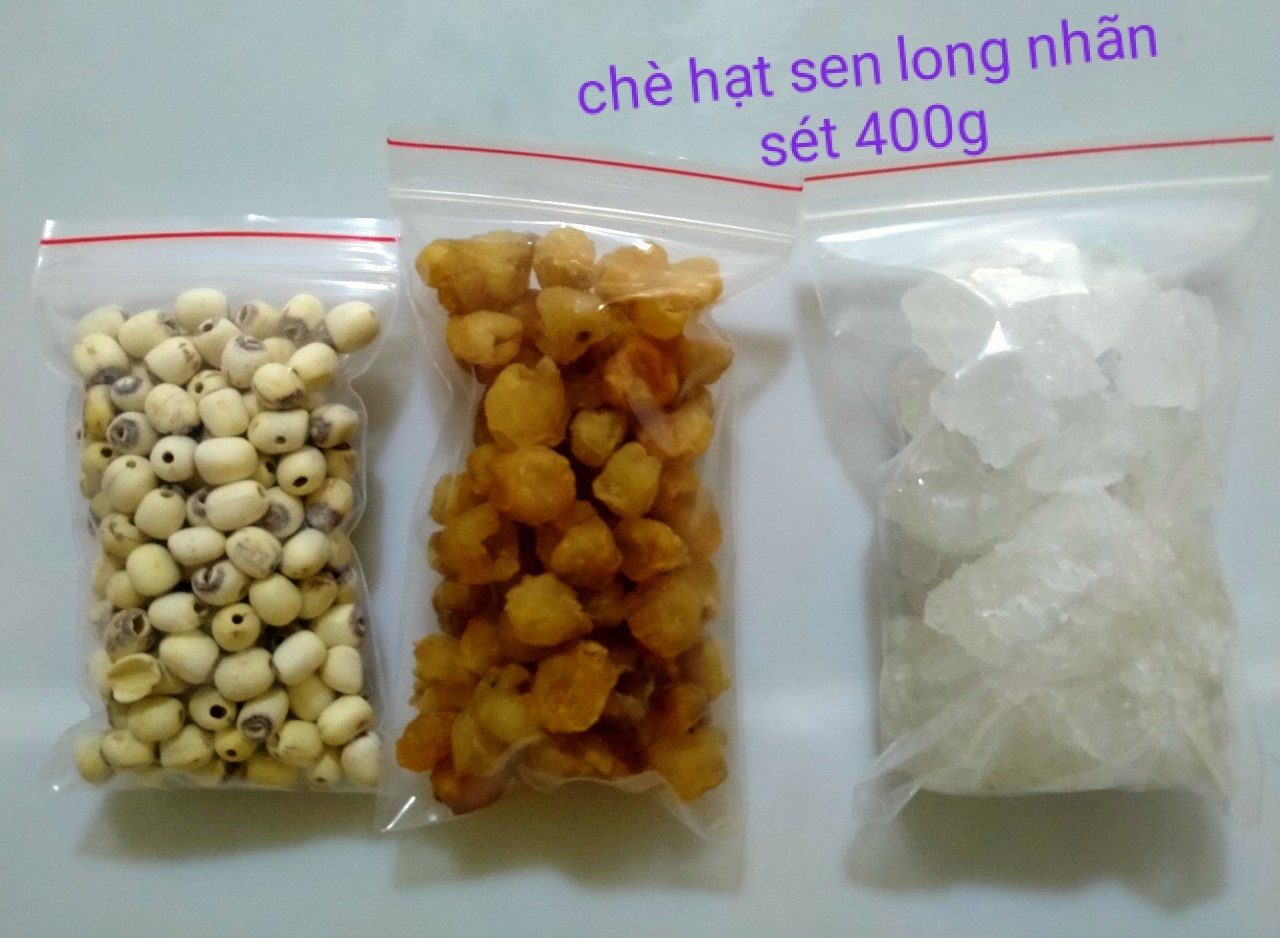 chè hạt sen long nhãn - sét 400g