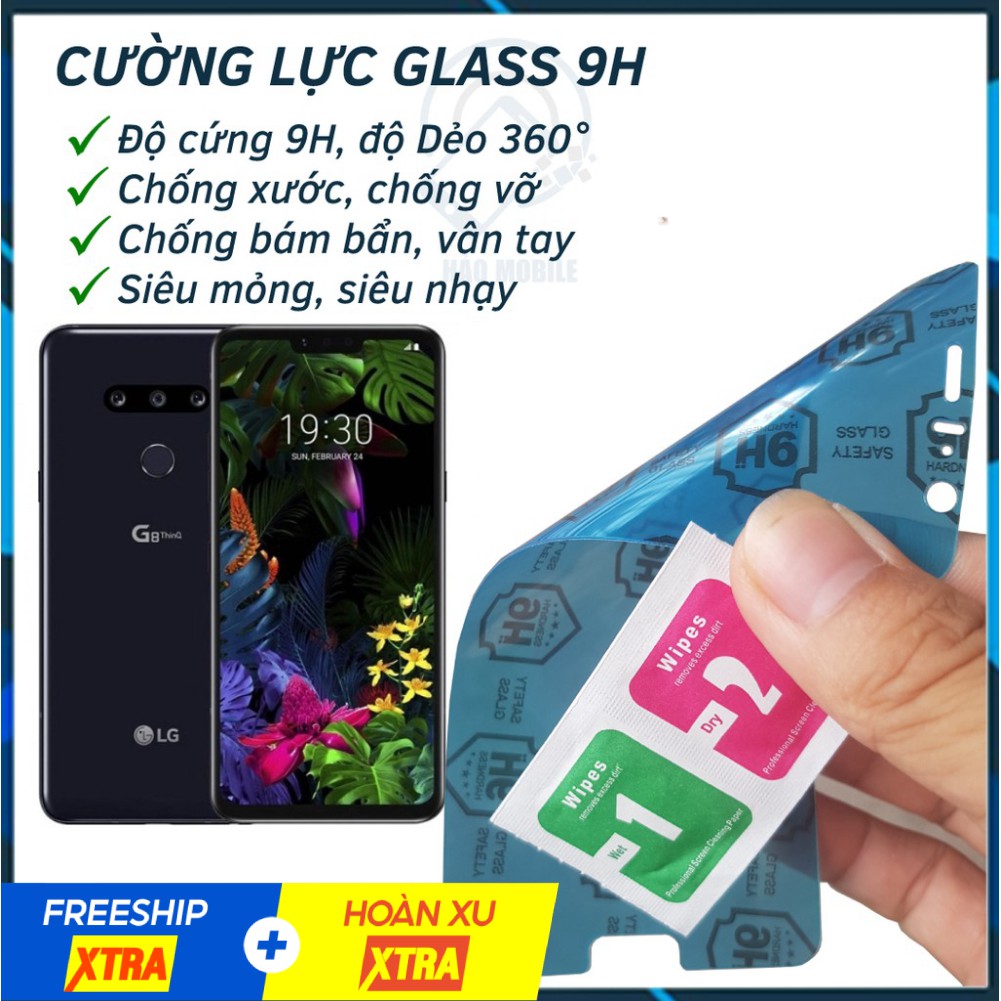 Dán cường lực dẻo nano 9H LG G8 ThinQ