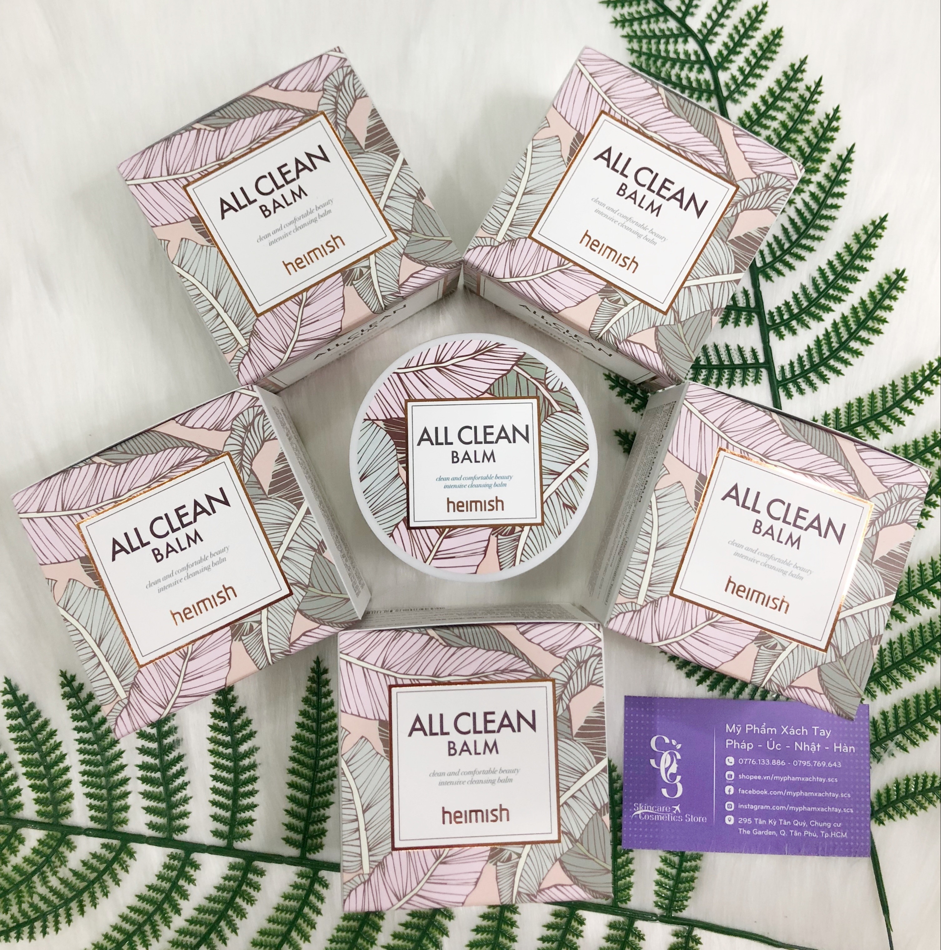 [HCM](Hàng Mới Về - Bill Hàn) Sáp Tẩy Trang HEIMISH All Clean Balm 120ml