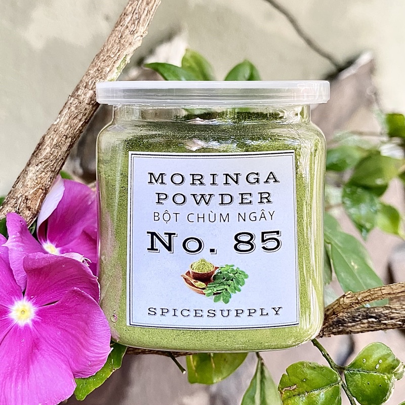 Moringa - bột lá chùm ngây spicesupply việt nam hũ 60g