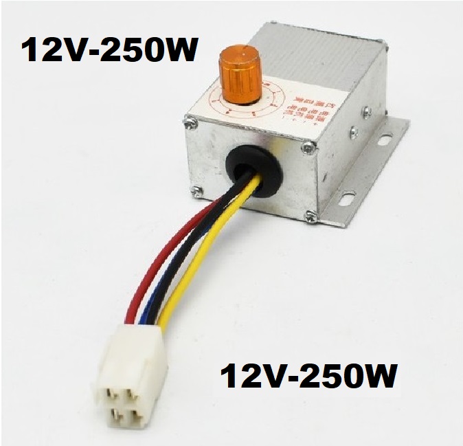 Điều tốc motor 12v 250w - điều tốc motor 12v250w