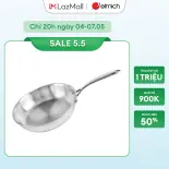 (SALE 5.5)Chảo inox nguyên khối Elmich Trimax EL 3846SI size 20cm