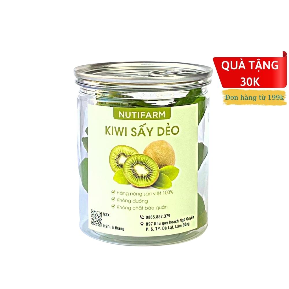 Kiwi sấy dẻo NutiFarm 300gr, mứt kiwi đặc sản đà lạt