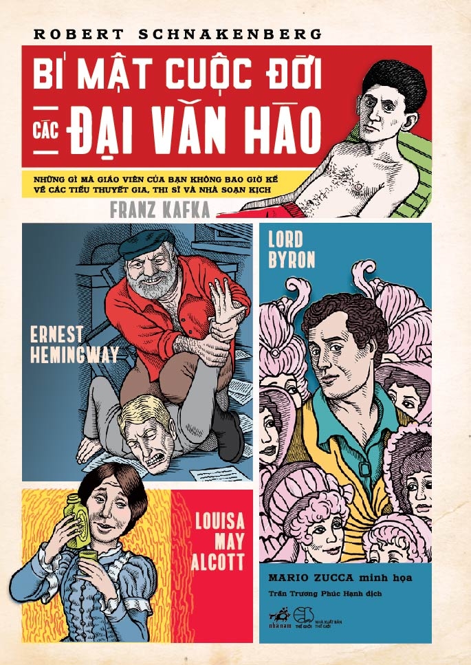 Fahasa - bí mật cuộc đời các đại văn hào