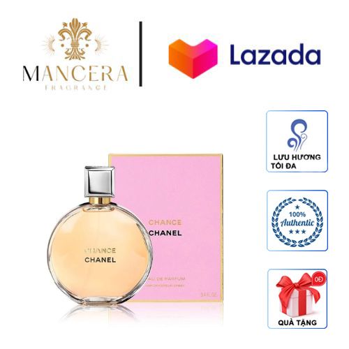 Nước hoa chính hãng, Nước hoa Chance, Nước hoa nữ, Nước hoa chiết, chanel chance vàng