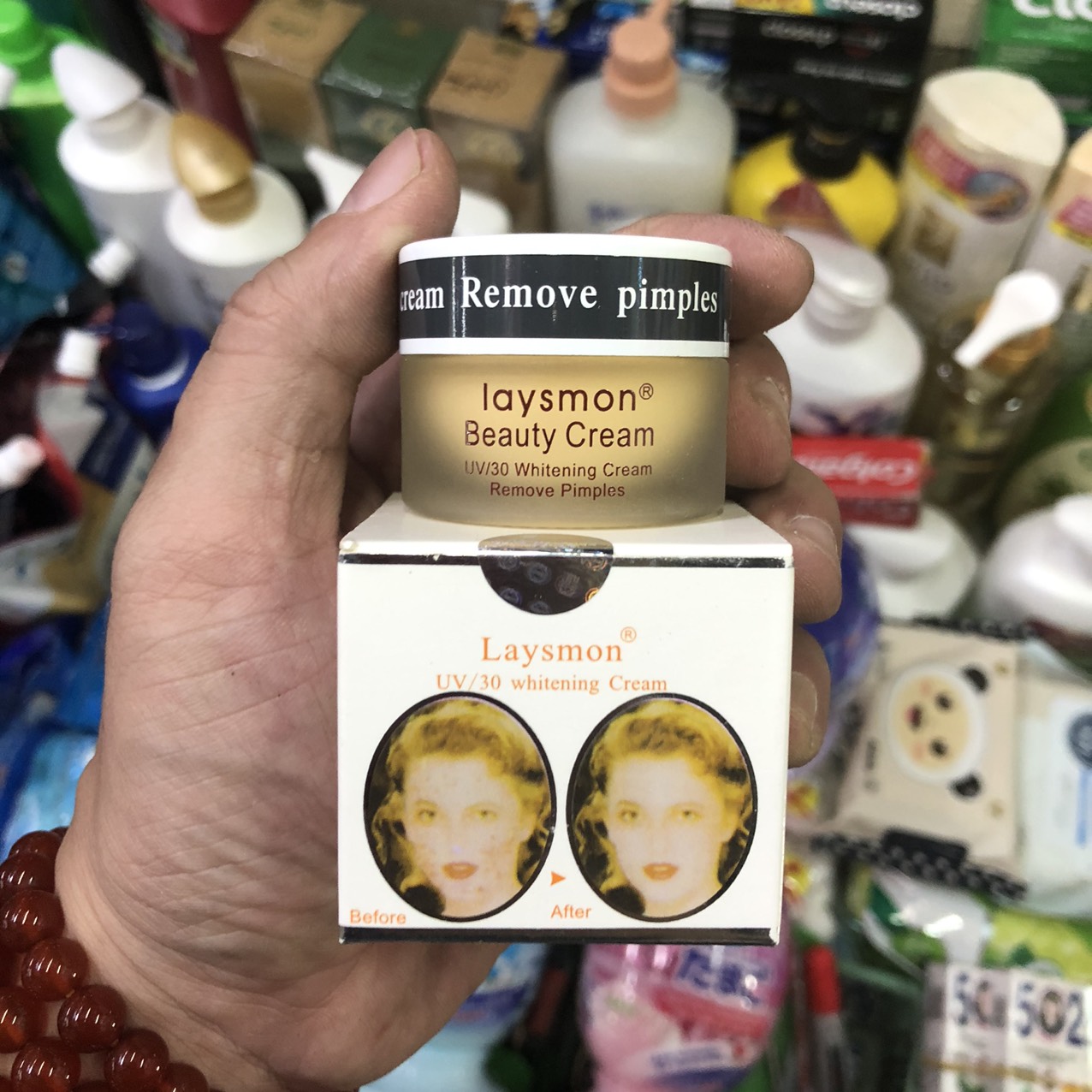 KEM TRẮNG DA LAYSMON 15G ( HÀNG MỸ)