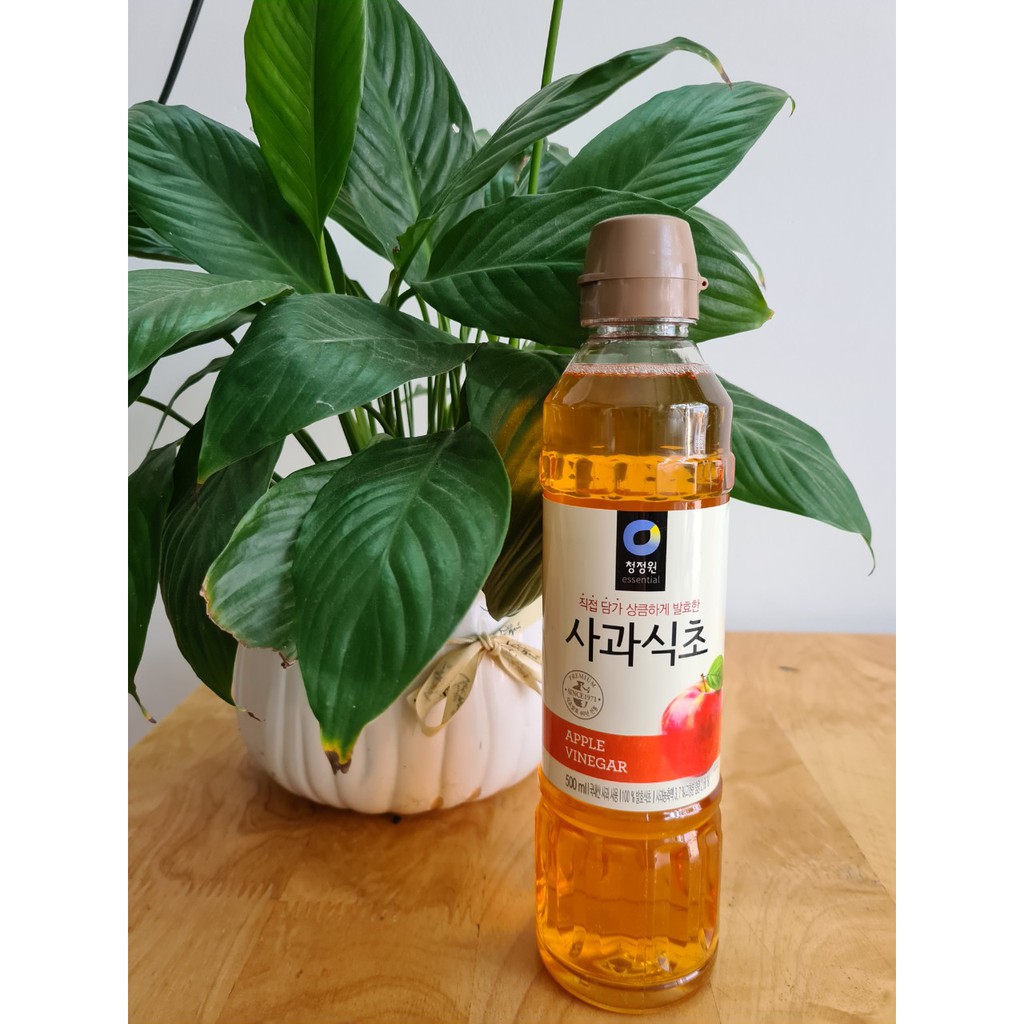 Giấm táo cjw hàn quốc 500ml
