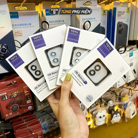 [Lấy mã miễn phí vận chuyển] [Bộ 3 mắt - 2 mắt] Dán từng mắt camera TOTU cho iPhone 12 Mini / 12 / 12 Pro / 12 Pro Max siêu đẹp