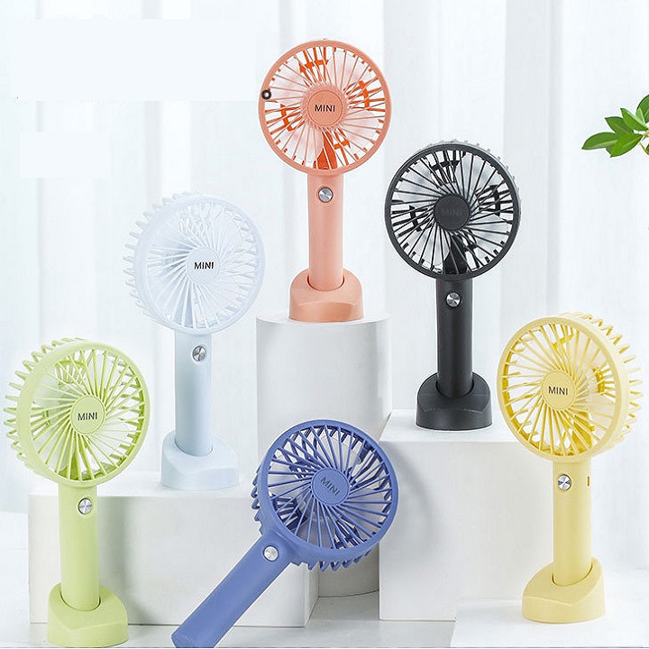 Quạt cầm tay nhỏ gọn 3 chế độ gồm pin có thể sạc lại