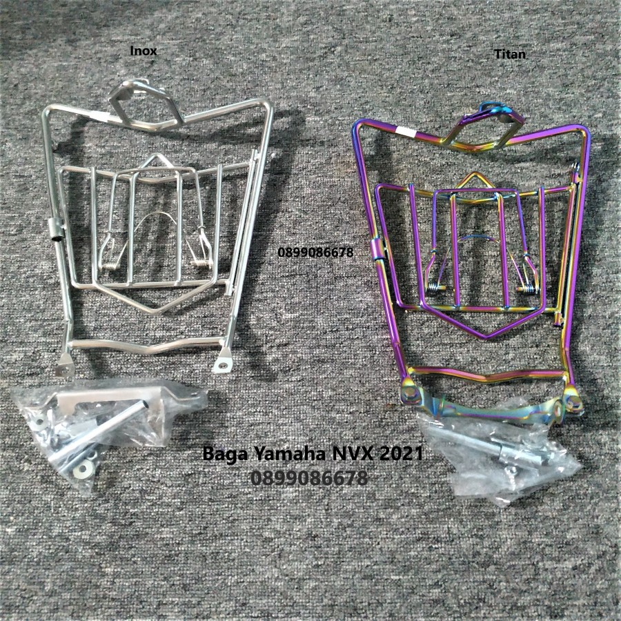 Baga Xe NVX, Aerox 125, 155 VVA V1, V2 Đời 2017, 2018, 2019, 2020, 2021, 2022, 2023 - Giá Đỡ Hành Lý