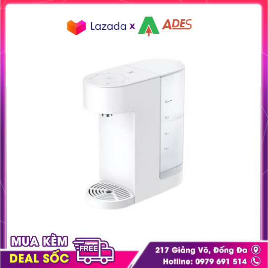 Bình đun nước nóng để bàn viomi 2l my2 - hàng chính hãng